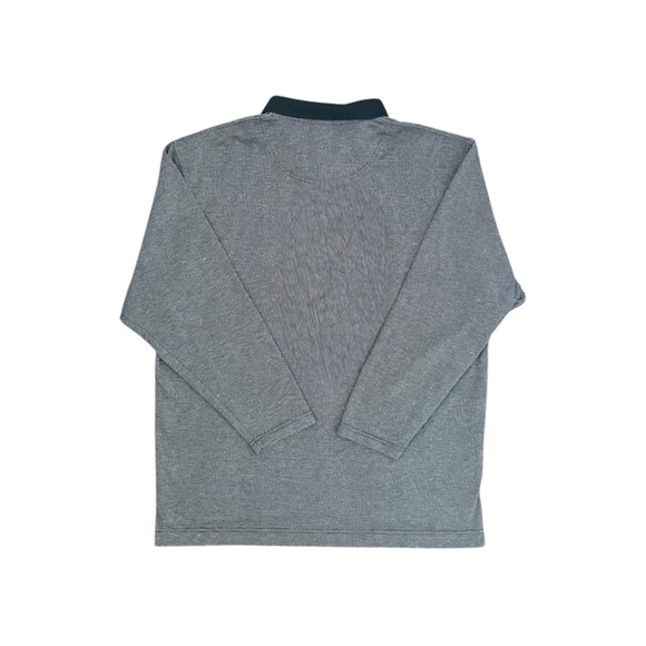 North Face Quarter Zip Pullover Mens XL Grey Sweatshirt Long Sleeve Made In USA - Picture 4 of 5